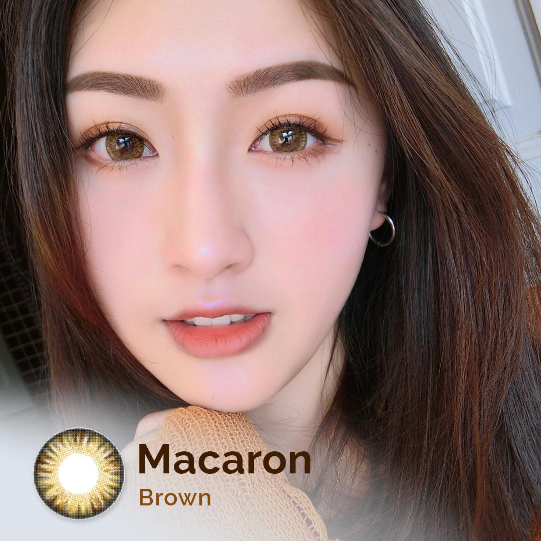Macaron Brown 16mm