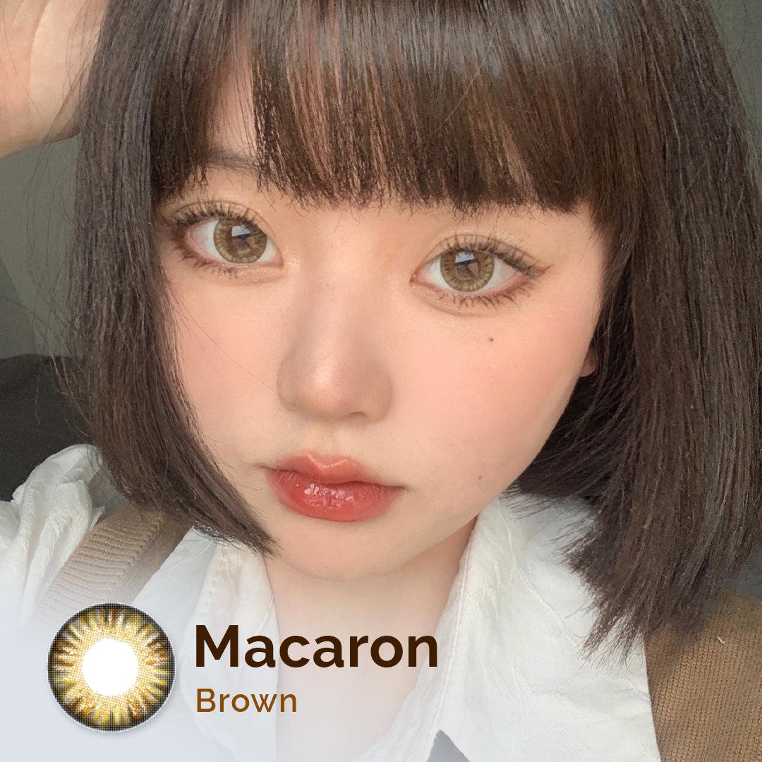 Macaron Brown 16mm