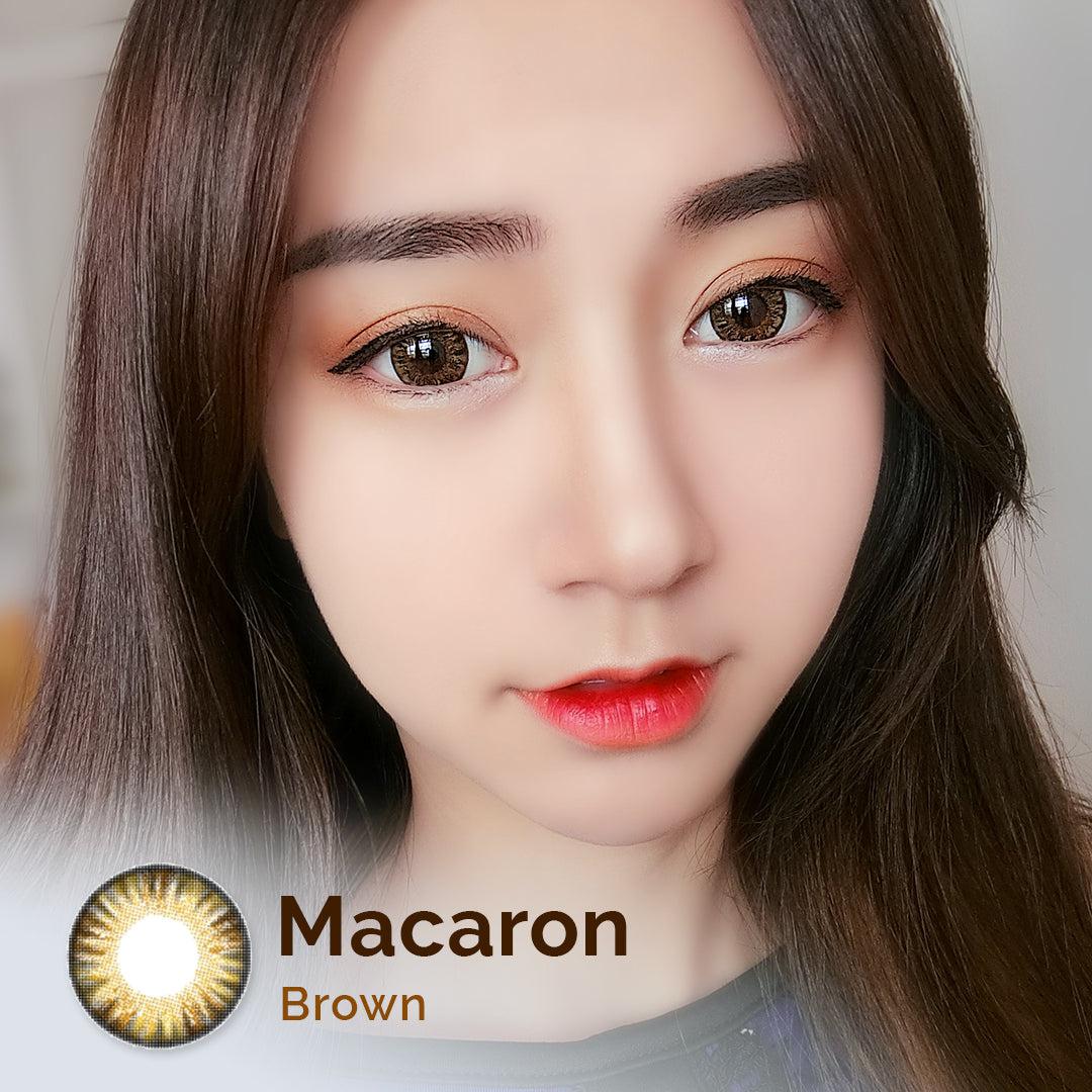 Macaron Brown 16mm