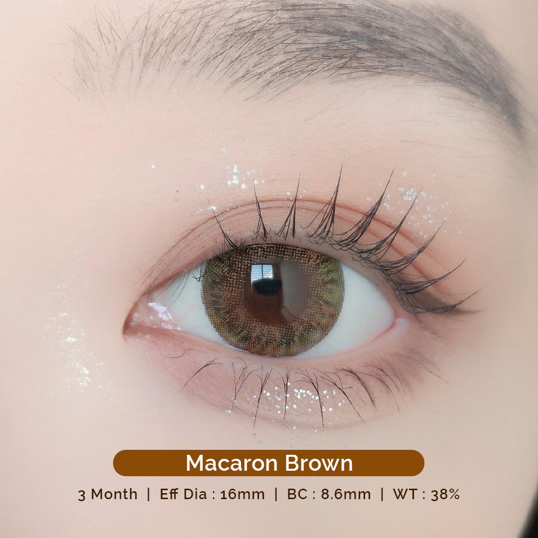 Macaron Brown 16mm