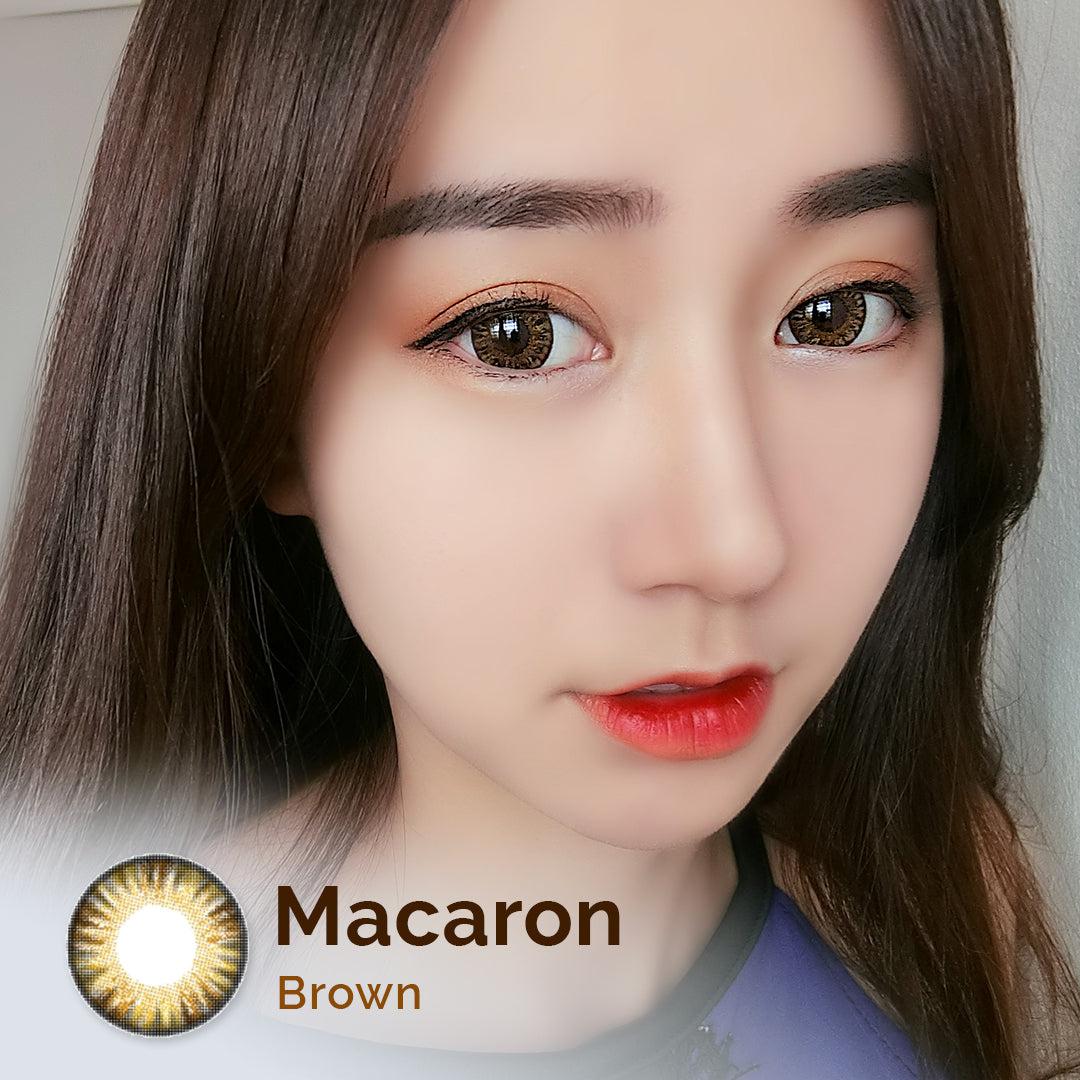 Macaron Brown 16mm