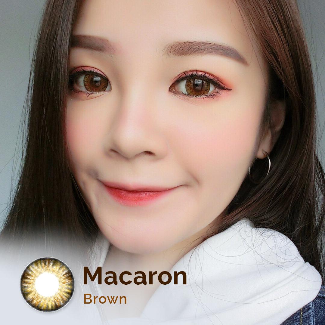Macaron Brown 16mm