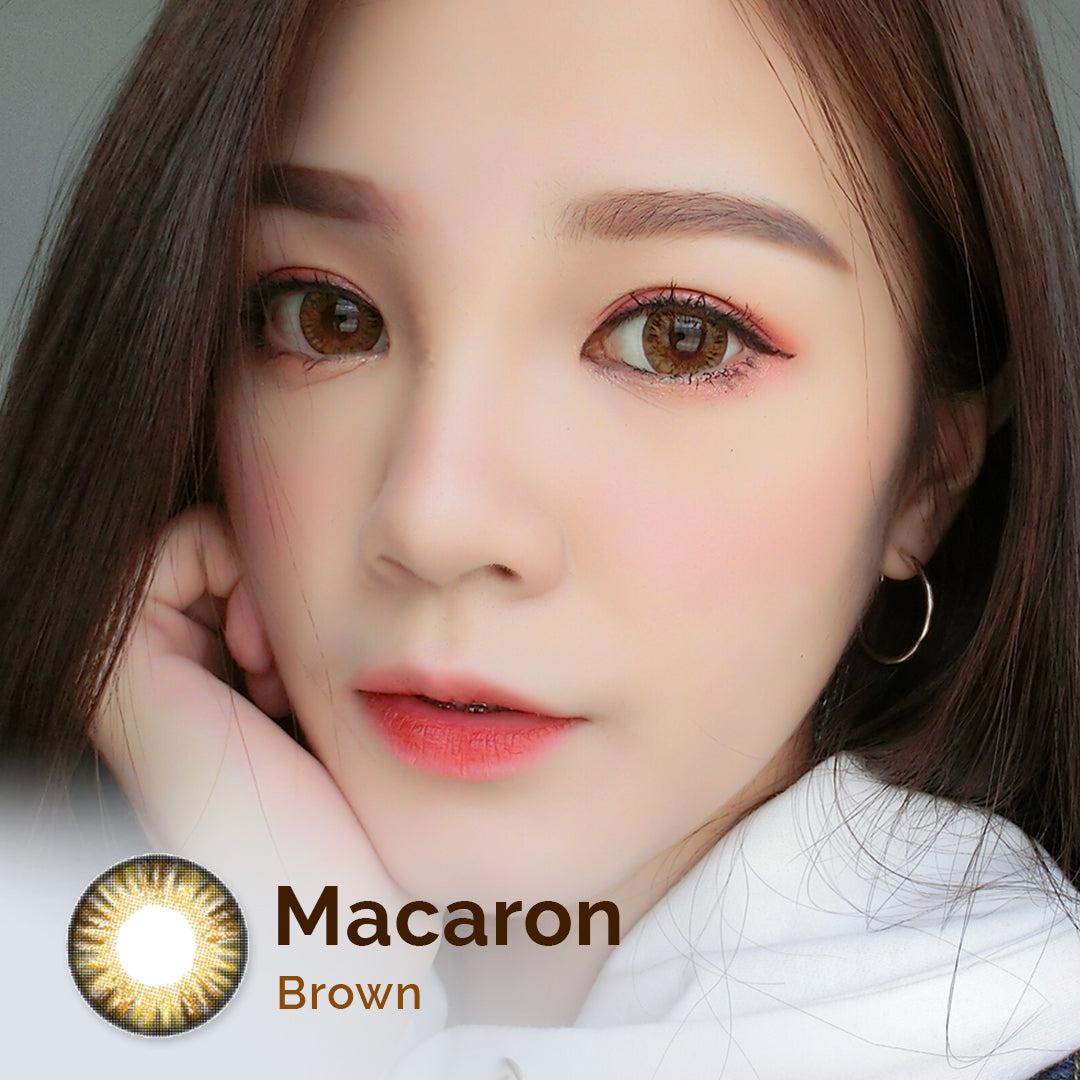Macaron Brown 16mm