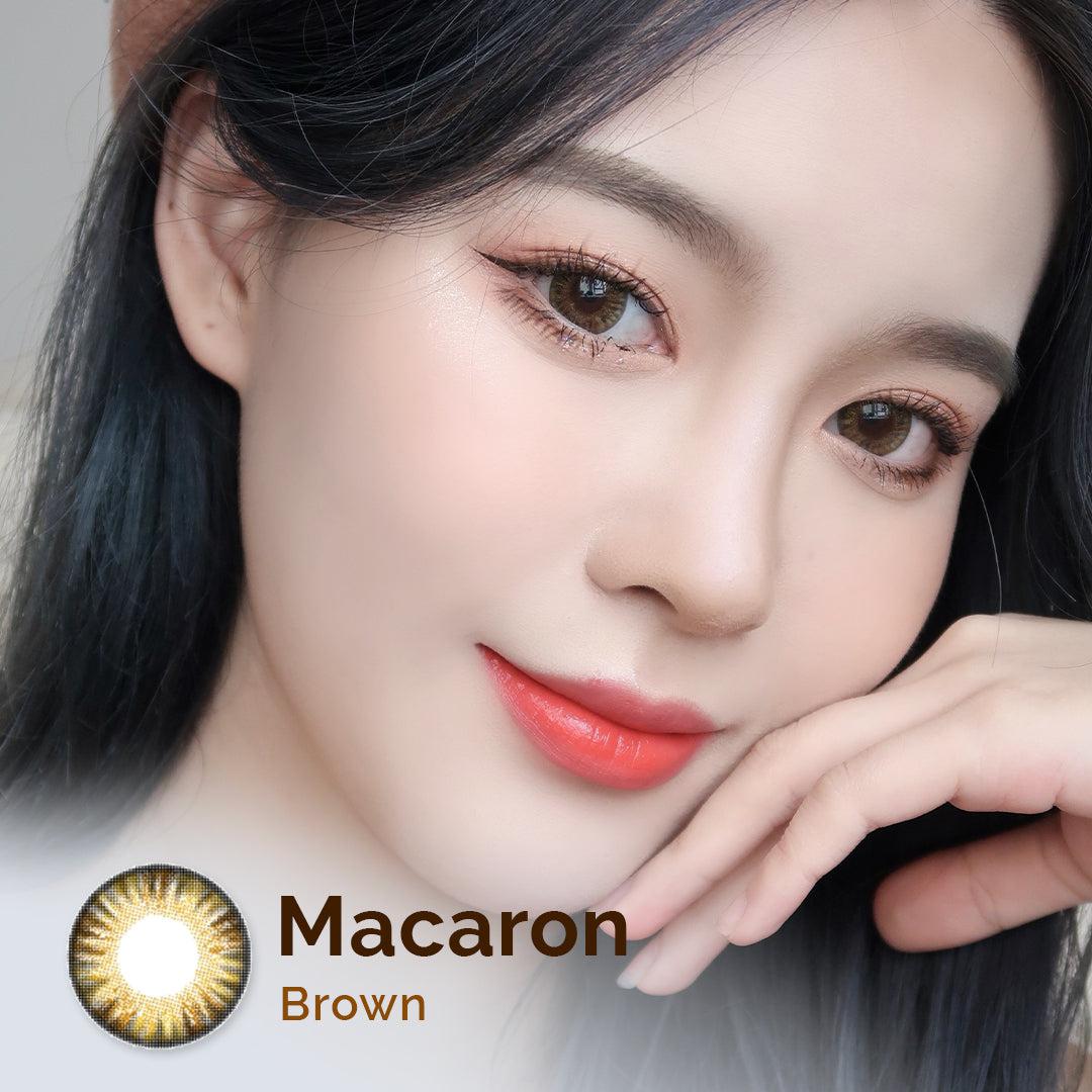 Macaron Brown 16mm