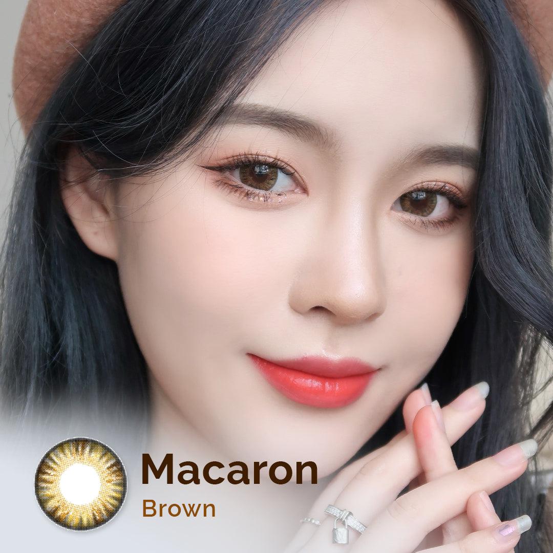 Macaron Brown 16mm
