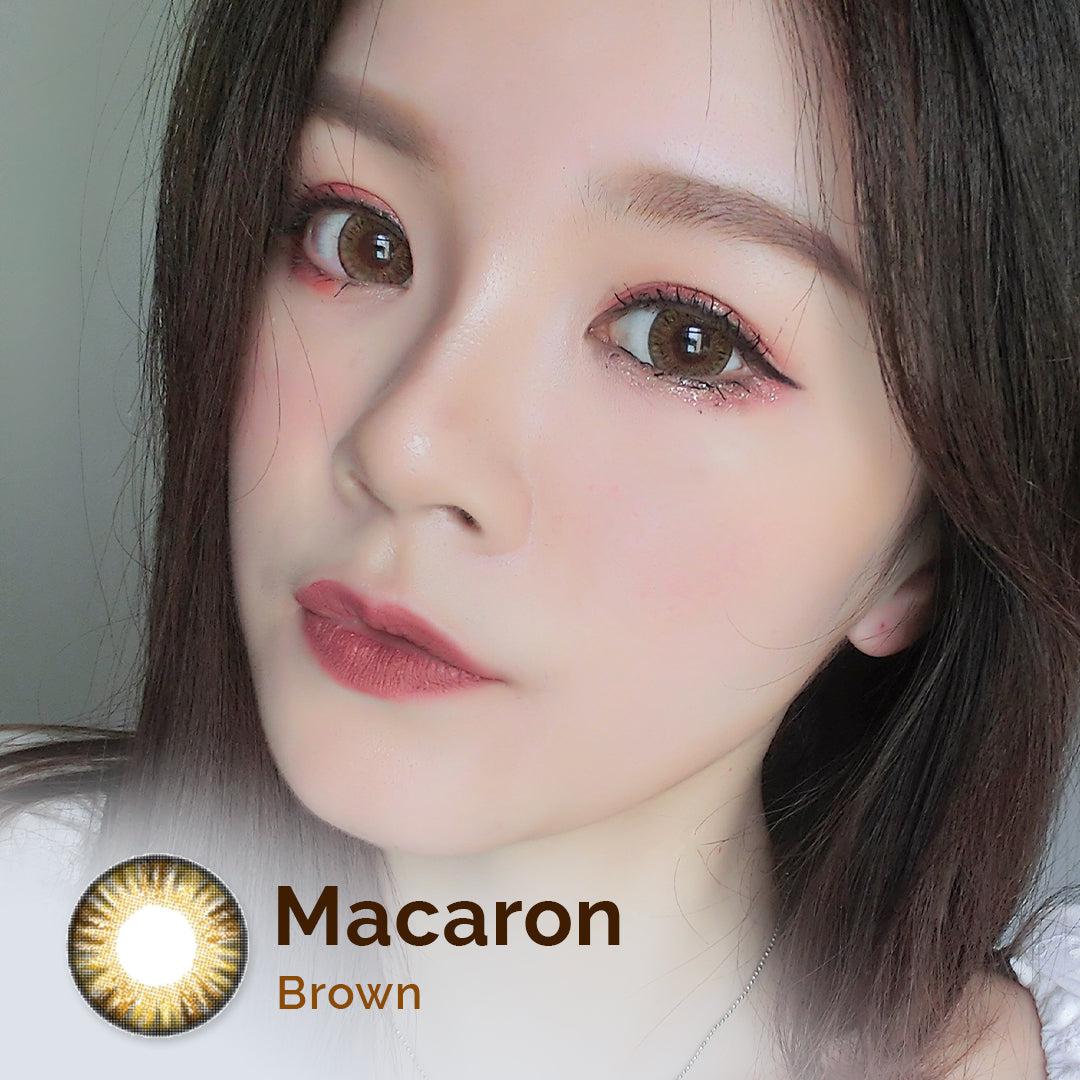 Macaron Brown 16mm