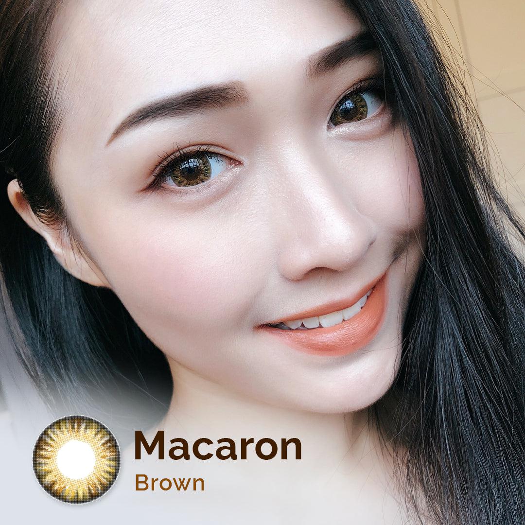 Macaron Brown 16mm