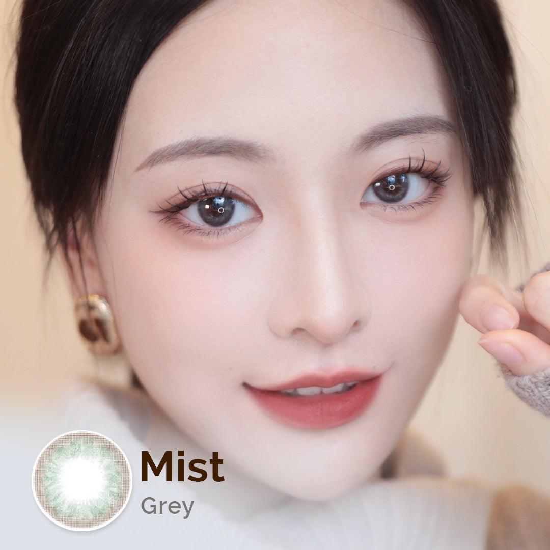 Misty Grey Eye Lenses