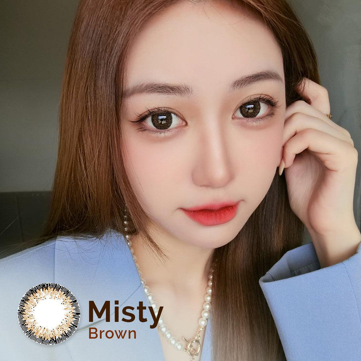 Misty Brown 10pcs/box (1 Day Con)