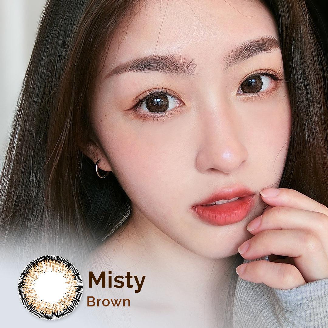 Misty Brown 10pcs/box (1 Day Con)