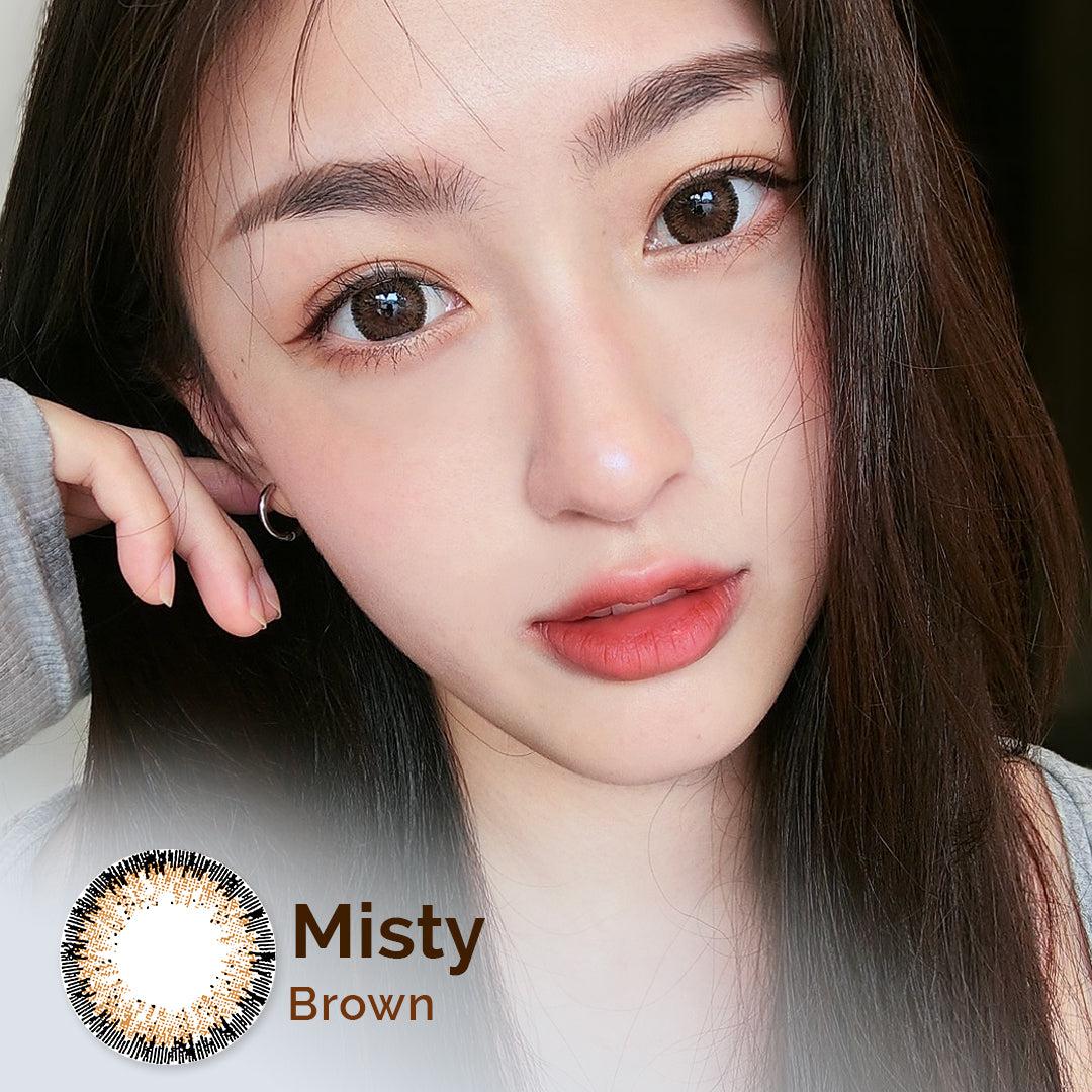 Misty Brown 10pcs/box (1 Day Con)