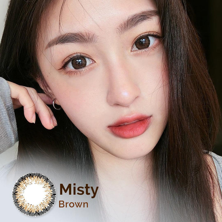 Misty Brown 10pcs/box (1 Day Con)