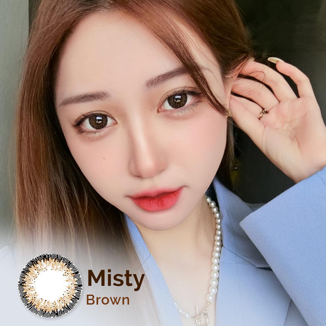 Misty Brown 10pcs/box (1 Day Con)