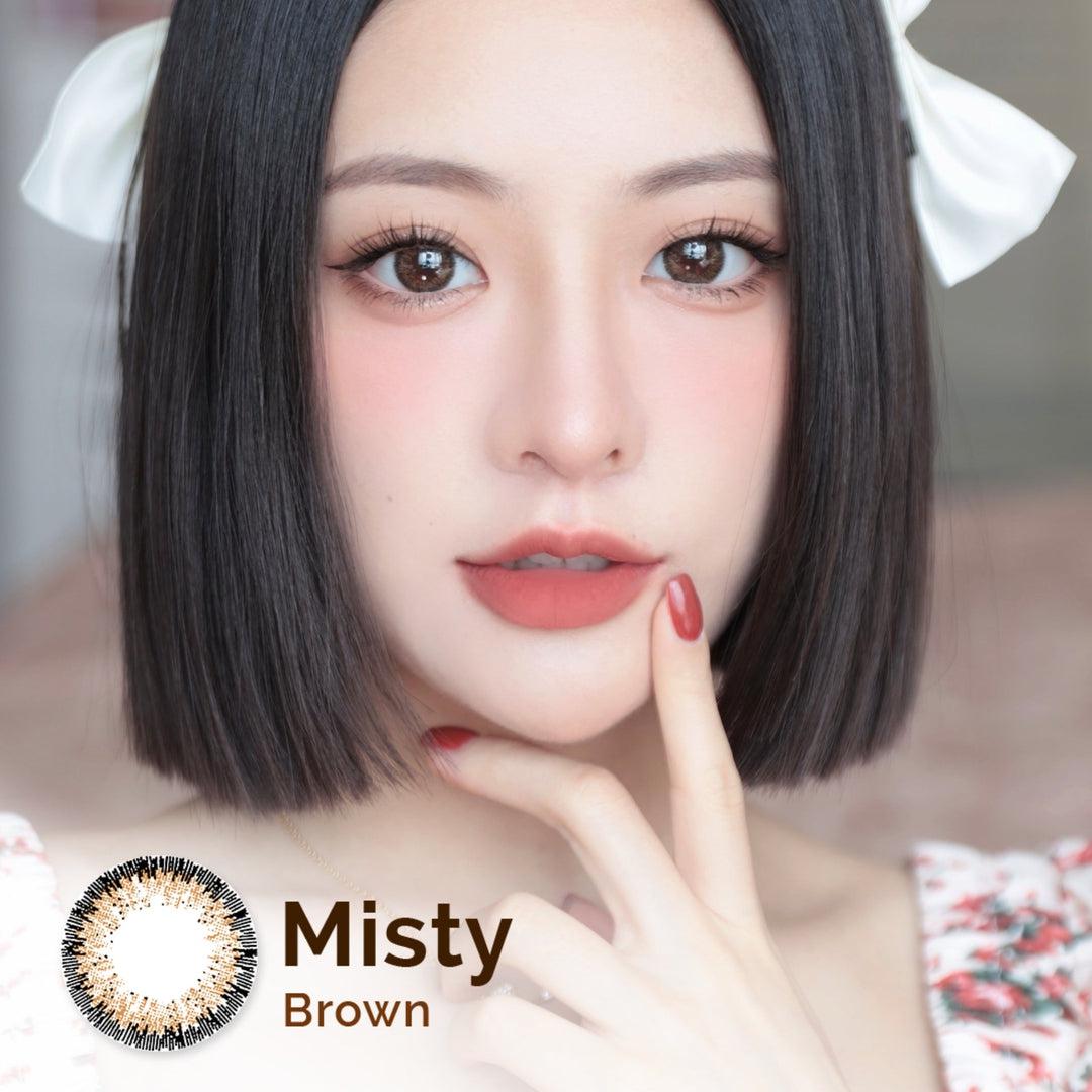 Misty Brown 10pcs/box (1 Day Con)