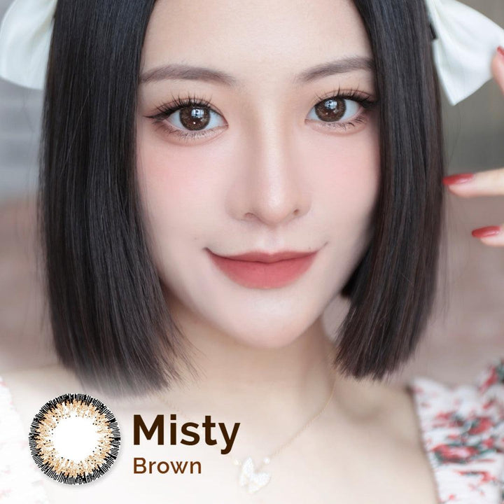 Misty Brown 10pcs/box (1 Day Con)