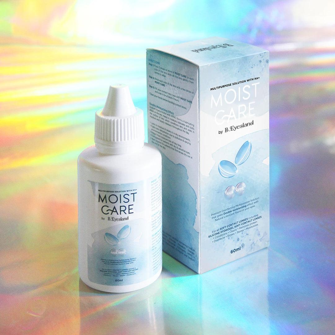 360ml/60ml Moist Care Contact Lens Solution *HA formula