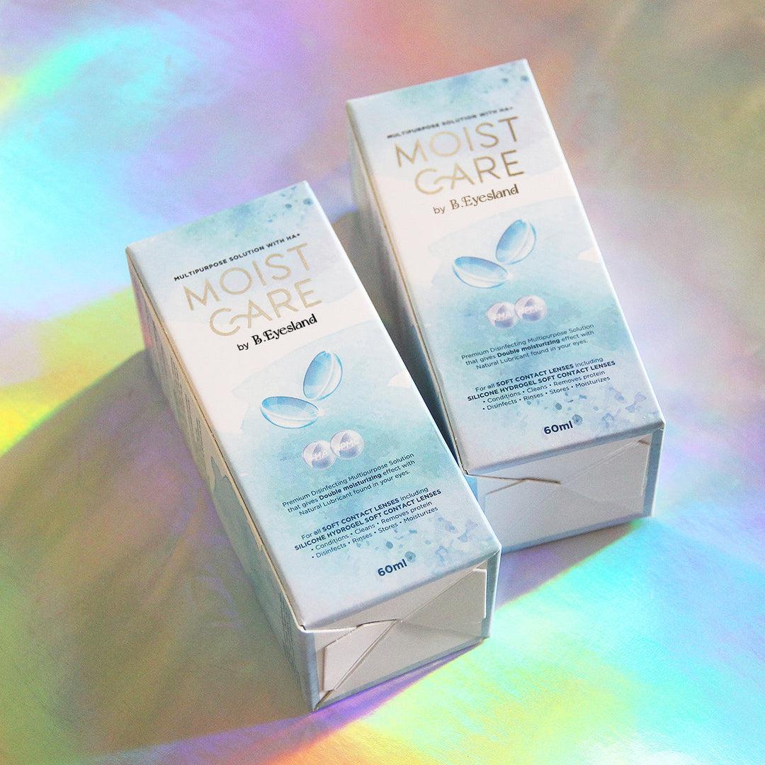 360ml/60ml Moist Care Contact Lens Solution *HA formula