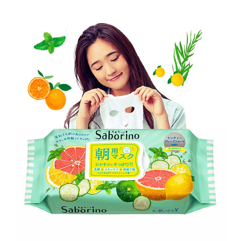 Saborino Morning/Night Face Mask 32sheet-B. Eyesland Contact lens