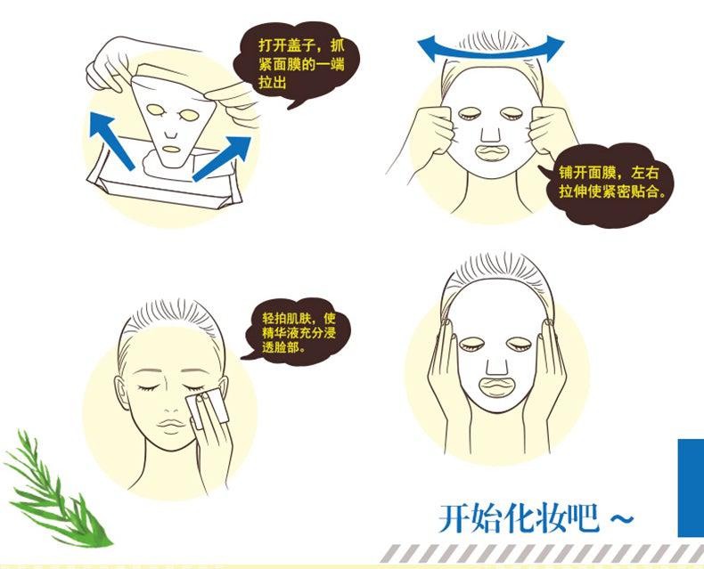 Saborino Morning/Night Face Mask 32sheet-B. Eyesland Contact lens