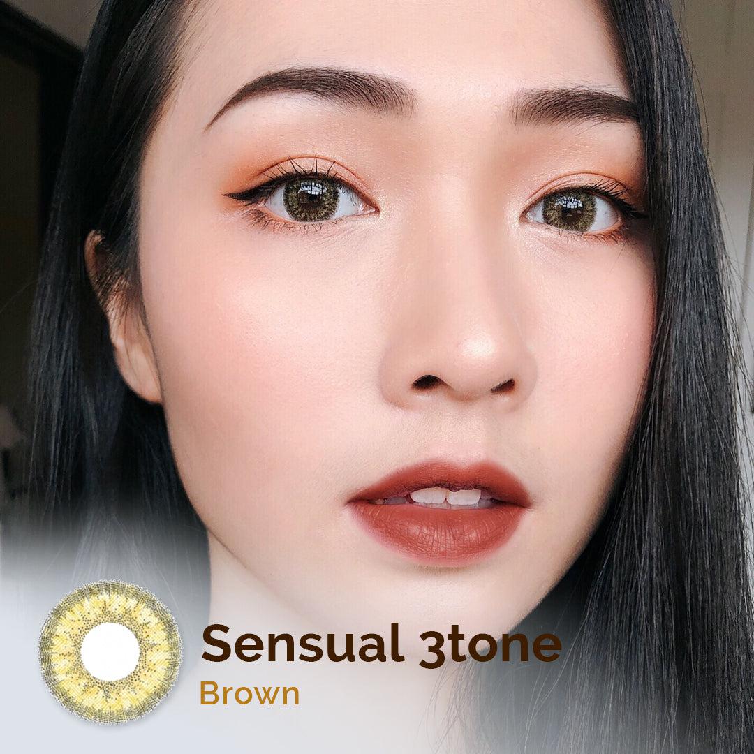 Sensual 3tone Brown 14.5mm