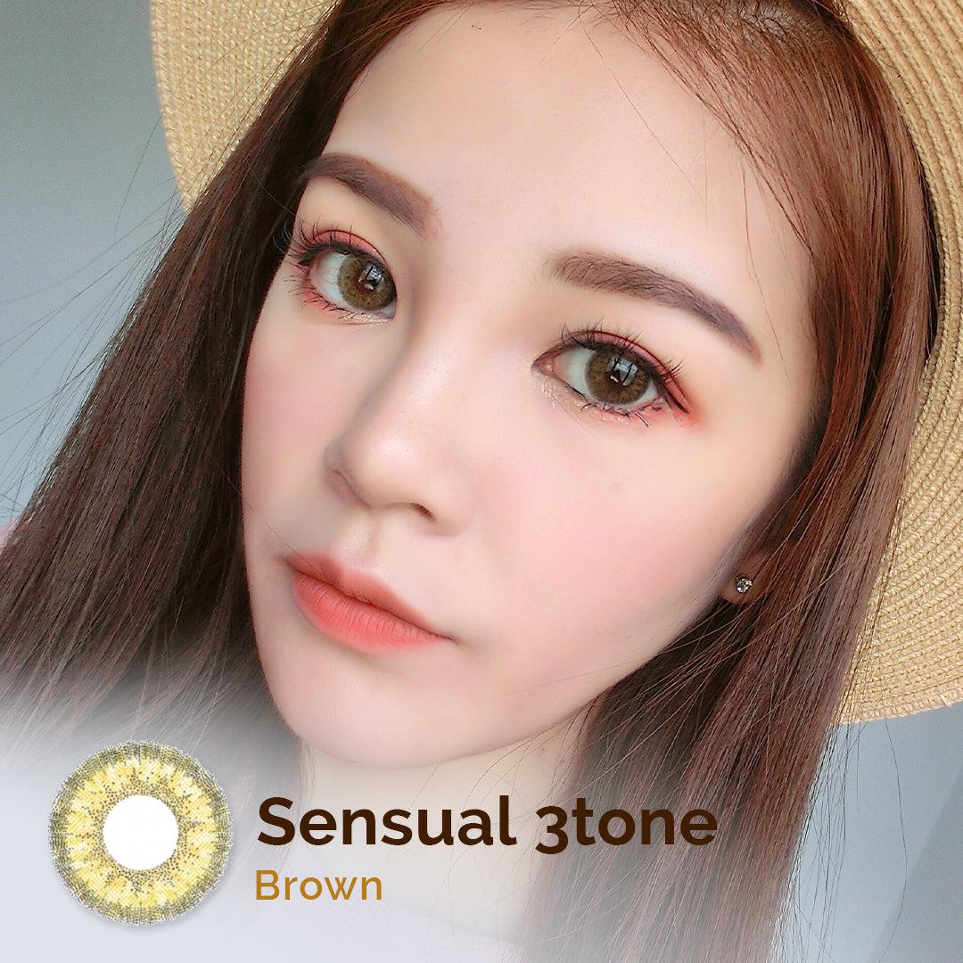 Sensual 3tone Brown 14.5mm