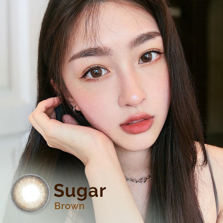 Sugar Brown 10pcs/box (1 Day Con)