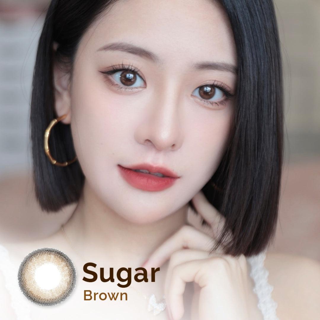 Sugar Brown 10pcs/box (1 Day Con)