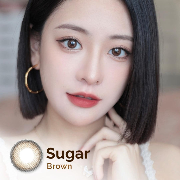 Sugar Brown 10pcs/box (1 Day Con)