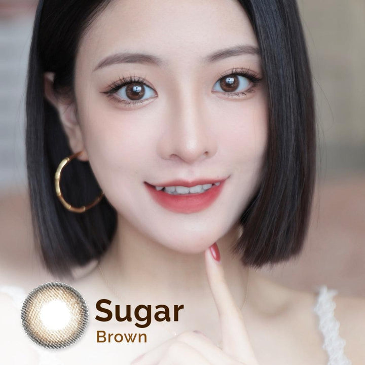 Sugar Brown 10pcs/box (1 Day Con)