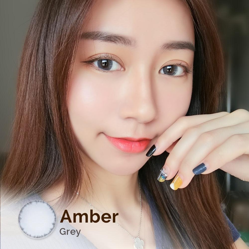 Amber Grey 14.5mm