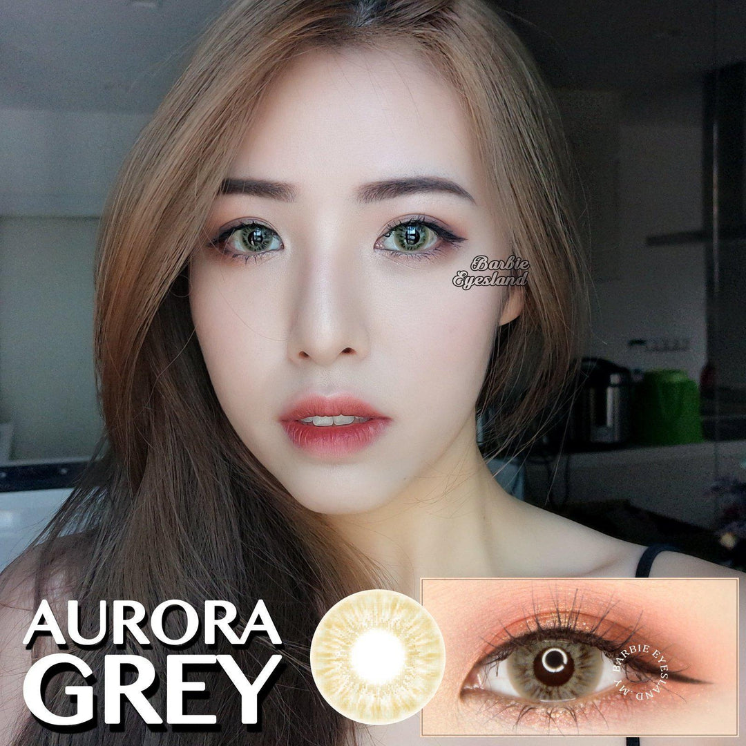 Aurora Grey 14.5mm-Contact Lenses-B. Eyesland Contact lens