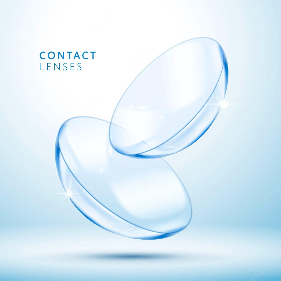 30pcs Daily Disposable Transparent Clear Lens (1 day con)