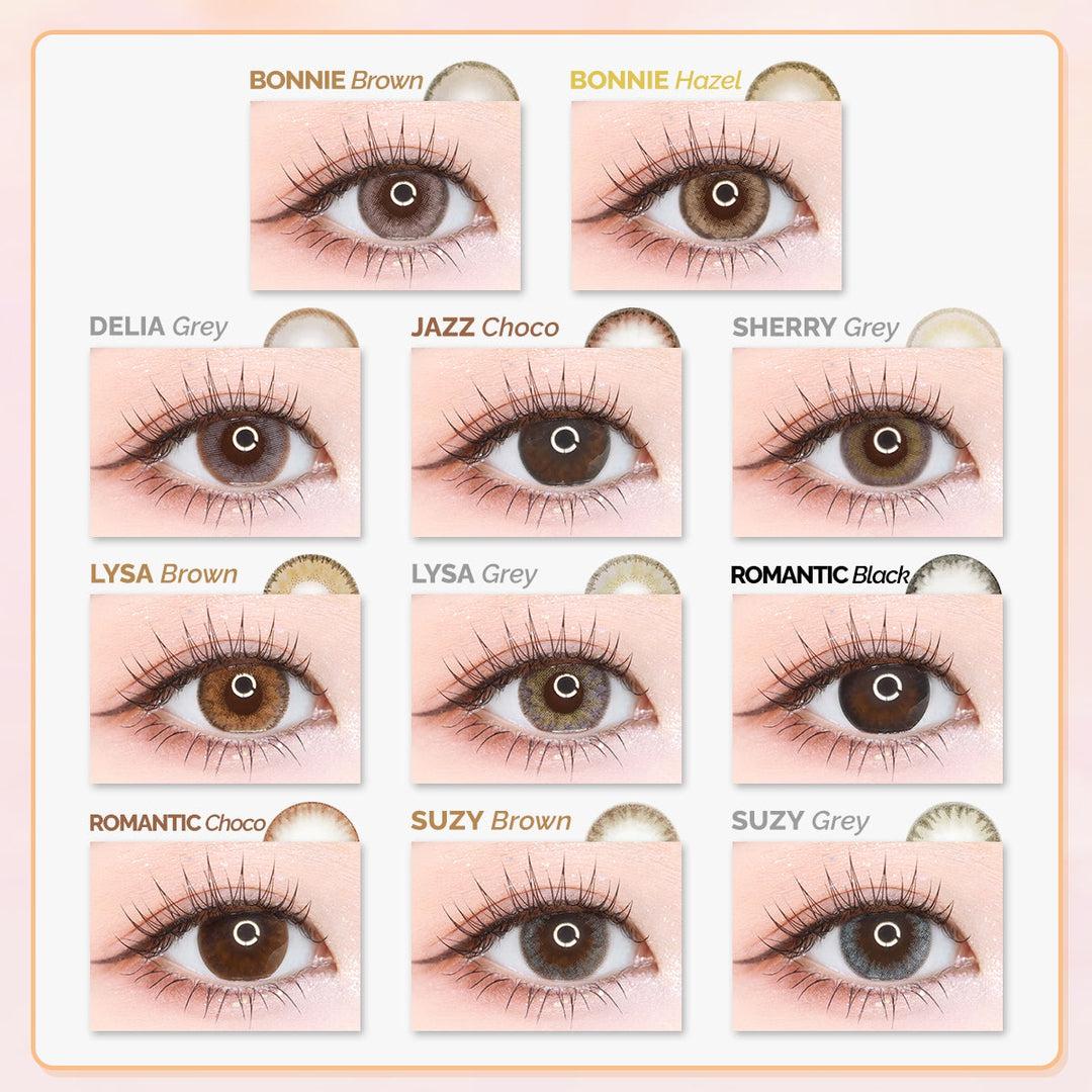 Misty Brown 10pcs/box (1 Day Con)