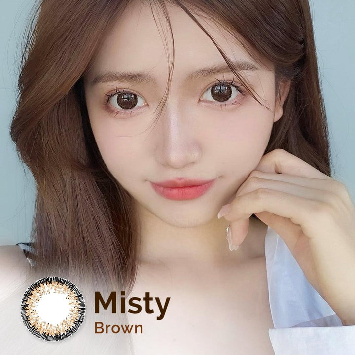 Misty Brown 10pcs/box (1 Day Con)