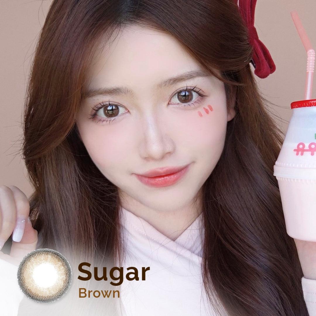 Sugar Brown 10pcs/box (1 Day Con)