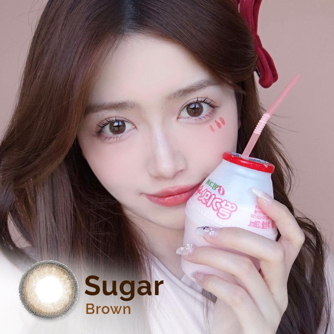 Sugar Brown 10pcs/box (1 Day Con)